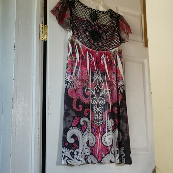 🆕💜Cato's Summer Comfy Dress NWOT Small - Picture 6 of 8